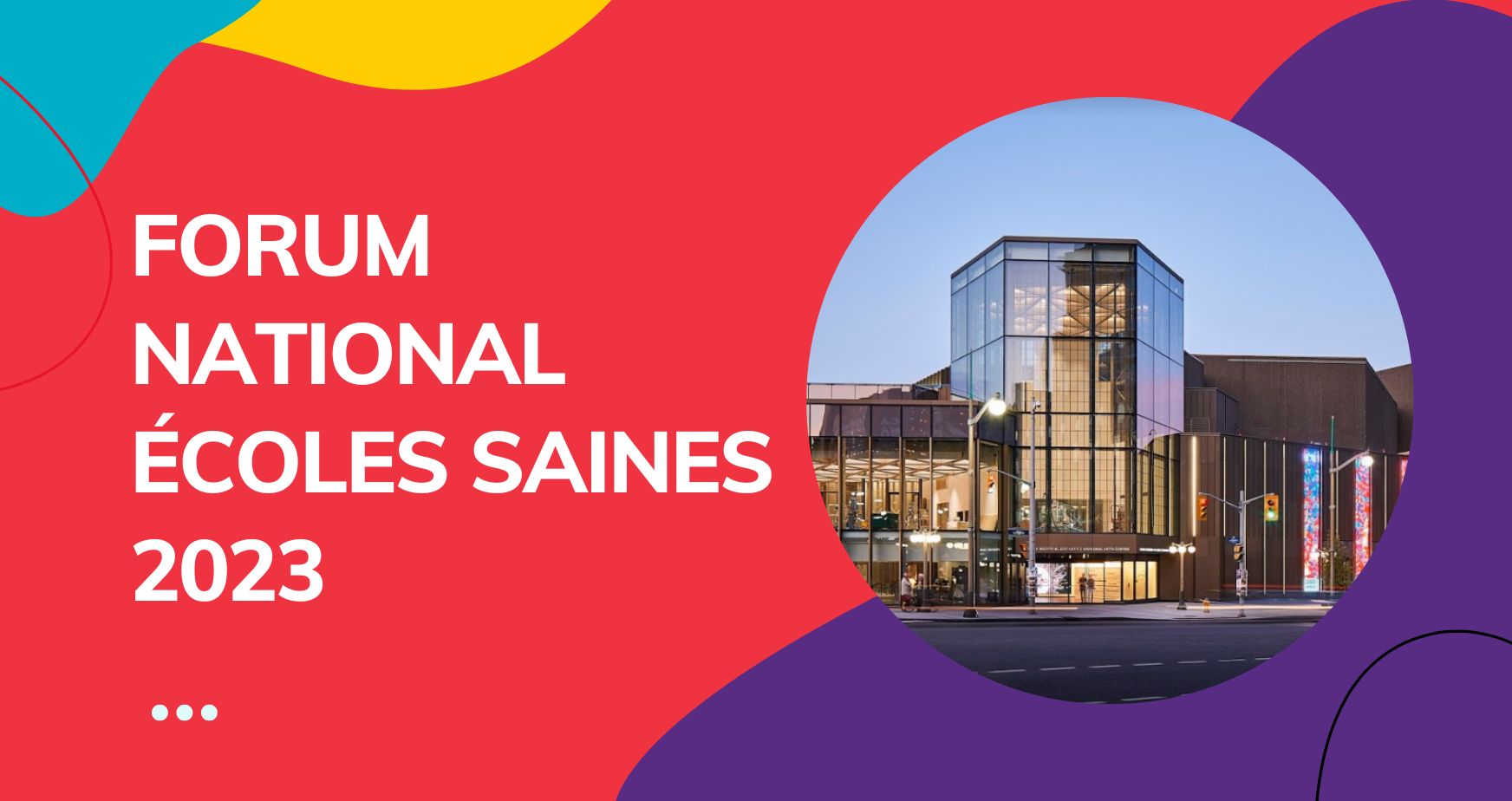 Forum national Écoles saines 2023