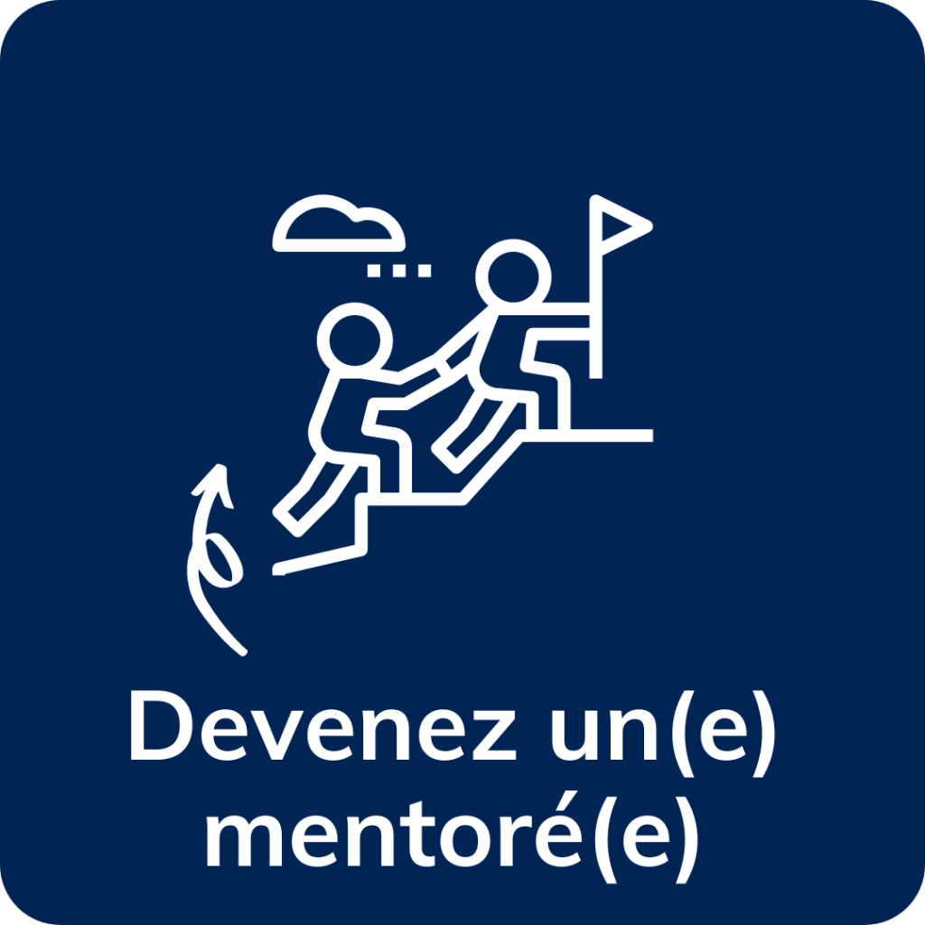 Bouton "S'inscrire en tant que mentoré"