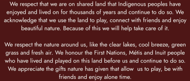 Land Acknowledgement