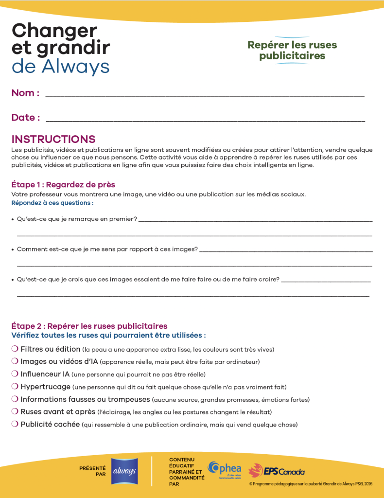 Repérer les ruses publicitaires