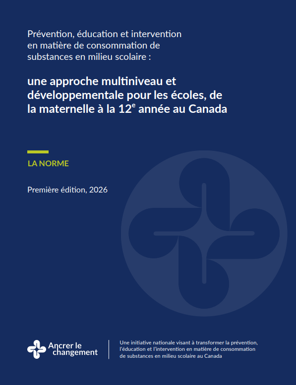Prévention, éducation et intervention en matière de consommation de substances en milieu scolaire