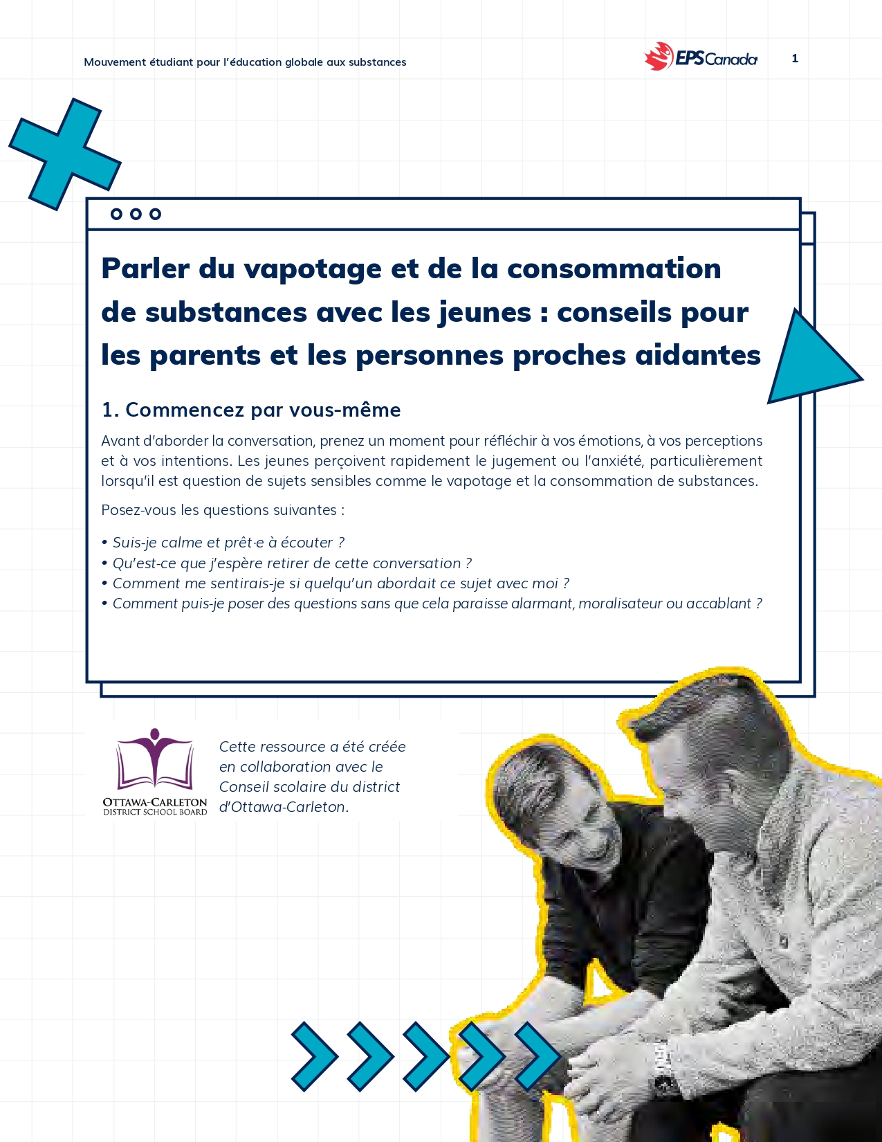 Parler du vapotage et de la consommation de substances avec votre adolescent