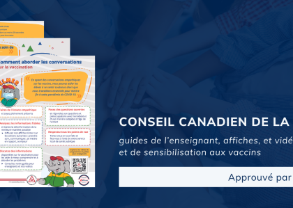 EPS Canada donne son aval à un nouveau programme d’éducation et de sensibilisation aux vaccins! 