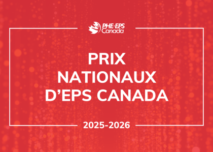 Prix nationaux EPS Canada 2025-2026