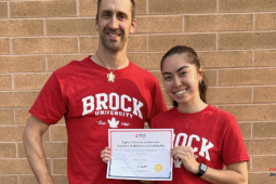 Brittany Giles and/et Dr. Nathan Hall