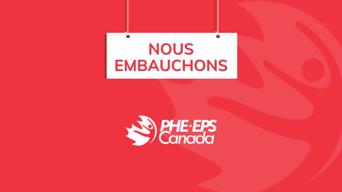 Visuel d'affichage de poste contenant le logo d'EPS Canada et le texte Nous embauchons.