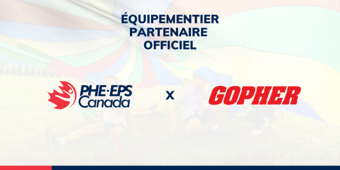 L'image montre le logo d'EPS Canada et de Gopher, avec le texte "Équipementier Partenaire Officiel" en haut.