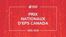Prix nationaux EPS Canada 2025-2026